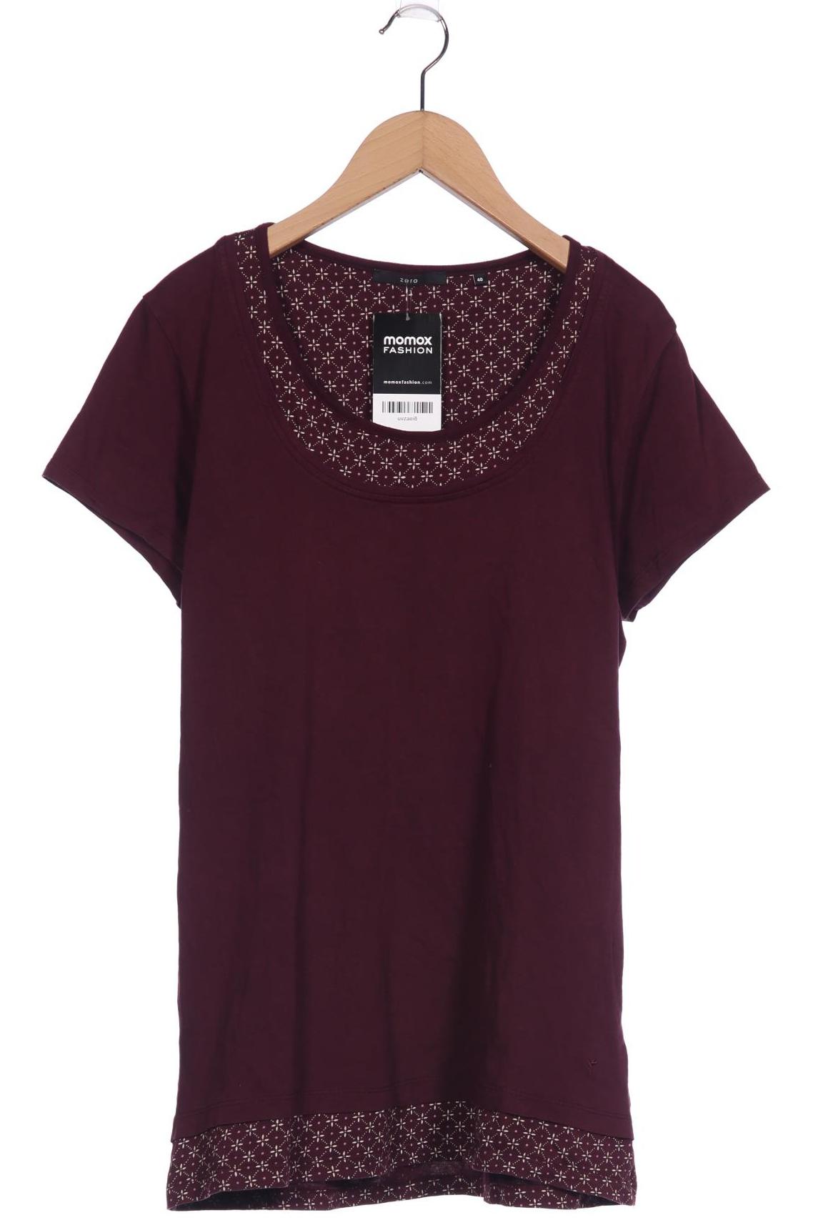 ZERO Damen T-Shirt, bordeaux von Zero