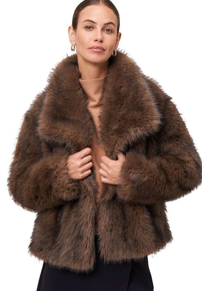 Zero Fieldjacket Damen Jacke in Felloptik von Zero