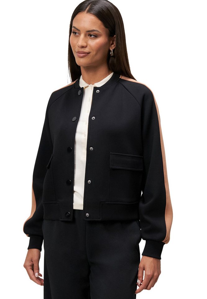 Zero Jackenblazer Damen Jacke mit Kontraststreifen Knopfleiste von Zero