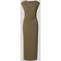 Zero Maxikleid mit Viskose-Anteil und Zierfalten in Khaki, Größe 40 Zero Maxikleid mit Viskose-Anteil und Zierfalten in Khaki, Größe 40 von Zero