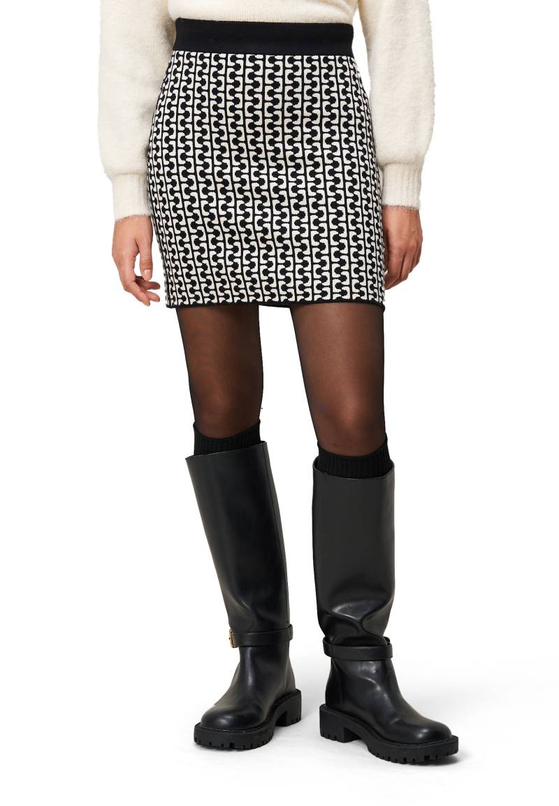 Zero Minirock "Damen mit grafischem Print" Plain/ohne Details von Zero