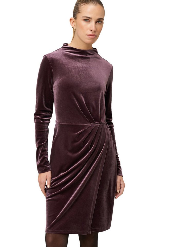 Zero Samtkleid Damen Samtkleid mit Raffungen drapiert /gerafft Zero Samtkleid Damen Samtkleid mit Raffungen drapiert /gerafft von Zero