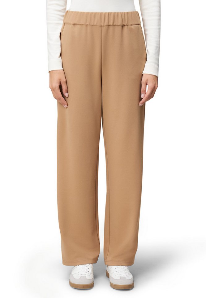 Zero Stoffhose Damen Stoffhose mit elastischem Bund 30 Inch Plain/ohne Details von Zero