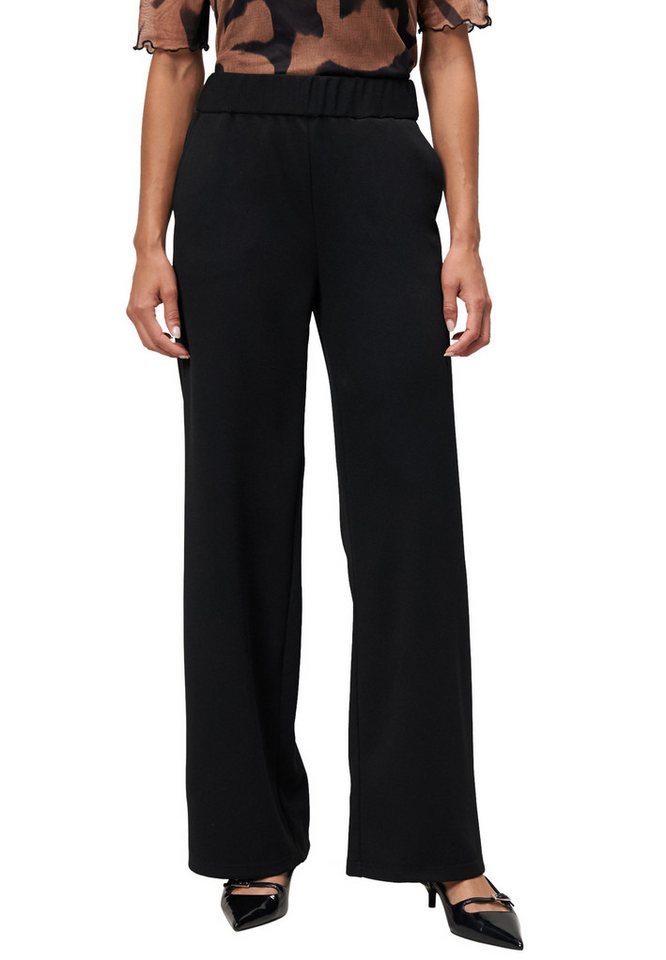 Zero Stoffhose Damen Stoffhose mit elastischem Bund 30 Inch Plain/ohne Details von Zero