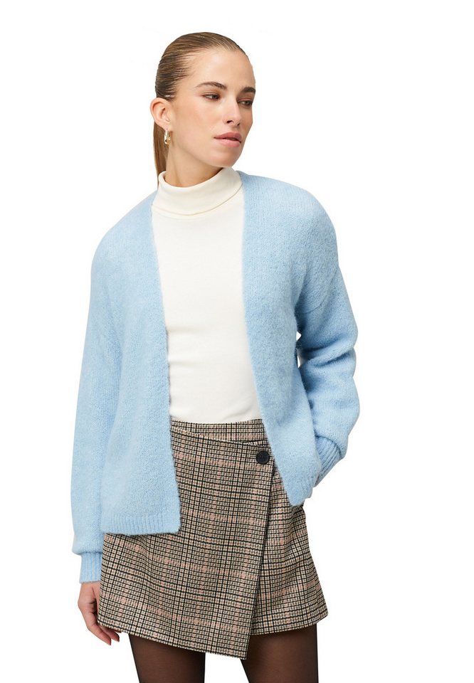 Zero Strickjacke Damen Cardigan offener Style (1-tlg) von Zero