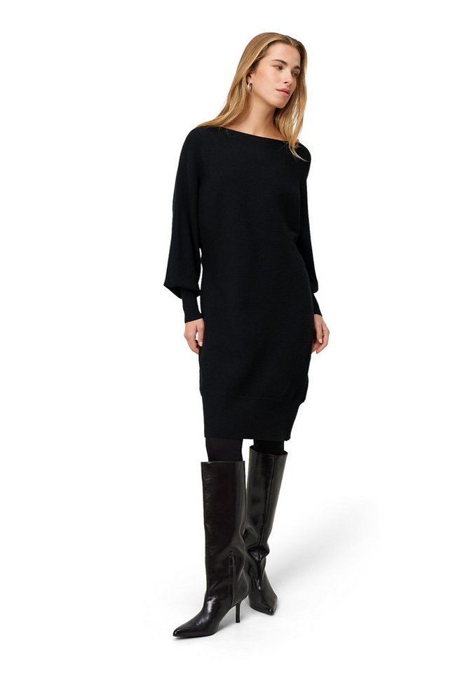 Zero Strickkleid Damen Strickkleid strukturiert U-Boot Ausschnitt Plain/ohne Details von Zero