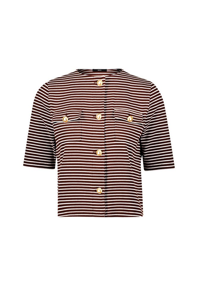 Zero Sweater zero Sweat BrownCream Zero Sweater zero Sweat BrownCream von Zero