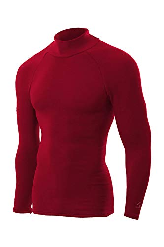 ZEROFIT Heatrub Ultimate - Thermal Compression Base Layer with Quick Dry for Men/Ladies/Unisex, Red, Large von ZeroFit