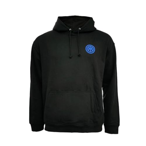 ZeroPlayer Unisex Inter Hoodie Snake Oversized Logo Schwarz Kapuzenpullover, blau, L von ZeroPlayer