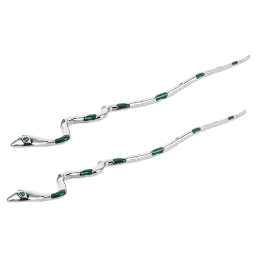 Zerodeko 2stücke Schlangen Haarnadeln Aus Legierung Für Dicke Haare Nadeln Für Duttfrisuren Kühle Und Stilvolle Haarstäbchen Für Frauen von Zerodeko