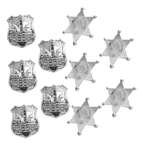 Zerodeko 20 Stück Gefälschte Anstecknadeln für Cosplay Party 20 Teile Rollenspiel Zubehör mit Tragbarem Design für Kindergeburtstage Karneval Halloween von Zerodeko