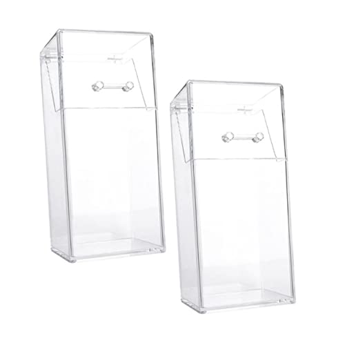 Zerodeko 2Pcs Acryl- Make- Up- Bedeckter Make- Up- Pinselhalter mit Deckel Klarer Make- Up- Organizer Kosmetikpinselhalter mit Deckel Kosmetikpinsel- Aufbewahrungsbox Zerodeko 2Pcs Acryl- Make- Up- Bedeckter Make- Up- Pinselhalter mit Deckel Klarer Make- Up- Organizer Kosmetikpinselhalter mit Deckel Kosmetikpinsel- Aufbewahrungsbox von Zerodeko