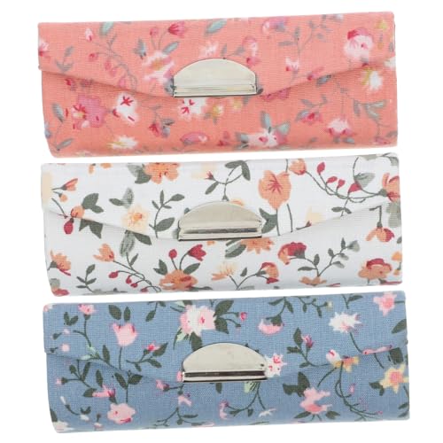 Zerodeko 3 Stück Teiliges Lippenstift Organizer mit Spiegel Tragbare Kosmetiktasche für Lippenstifte Lippenpflege Geeignet für Reisen und Täglichen Gebrauch von Zerodeko