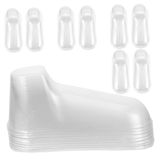 Zerodeko 40 Stück Teiliges Transparenter PVC Schuhspanner für Junge Mädchen Socken und Schuhe Formstabiler Schuhdisplay Ständer Langlebig Geeignet für Ladenpräsentation und Schuhform von Zerodeko