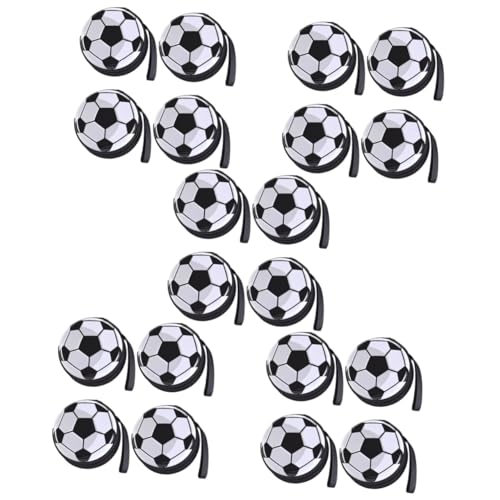 Zerodeko 5 Sätze Fußball Aufbewahrungsbox Tasche Zinn Fußball Geldbörse Ausbildung Für Party Sport Q Geldbeutel Mit Fußballmuster Portemonnaie Geldbörse Aus Weißblech Schleife 4 Stück * 5 Zerodeko 5 Sätze Fußball Aufbewahrungsbox Tasche Zinn Fußball Geldbörse Ausbildung Für Party Sport Q Geldbeutel Mit Fußballmuster Portemonnaie Geldbörse Aus Weißblech Schleife 4 Stück * 5 von Zerodeko