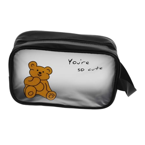 Zerodeko Transparenter Make-up-Taschen-Organizer Tragbarer Reise-kulturbeutel Mit Mehrzweck-Kosmetiktasche Waschtasche Für Damen Und Make-up-Tasche von Zerodeko