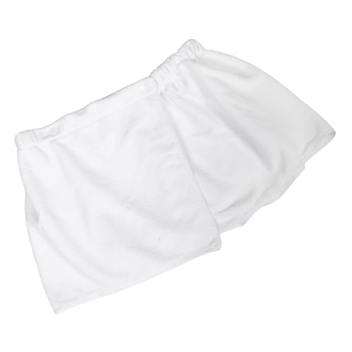 Zerodeko Badetücher Für Herren Duschtücher Mit Druckknopfverschluss Verstellbar Für Körper Spa-handtücher After-duschtücher Weiß Tragbar Für Bad Dusche Spa College-bad Wohnheim von Zerodeko