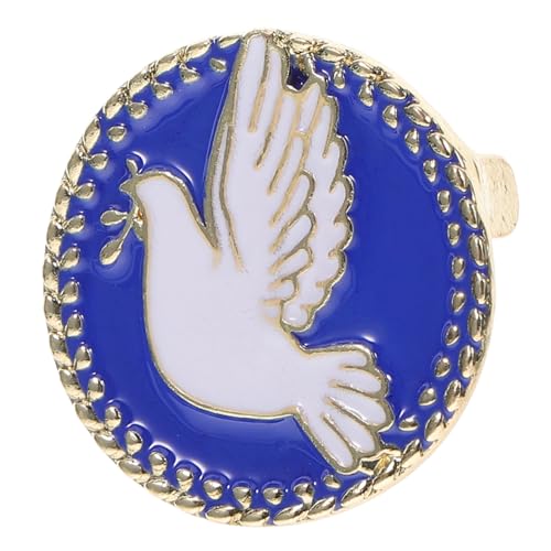 Zerodeko Brosche Mit Friedenstaube Der Vereinten Nationen Elegantes Handwerk Dauerhafte Materialien Vielseitige Dekoration Für Kleidung Rucksäcke Taschen Und Hüte von Zerodeko