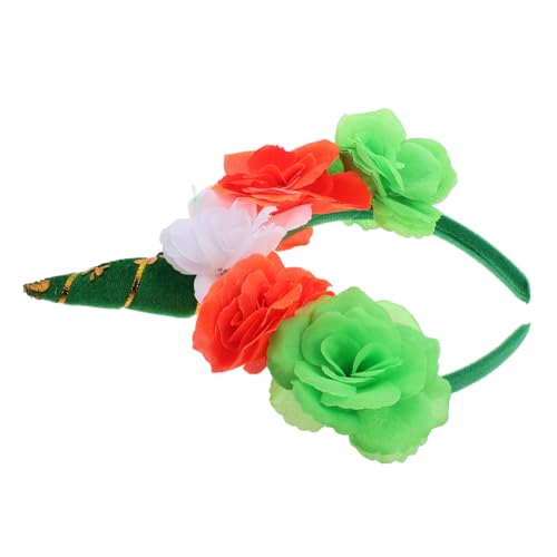 Zerodeko Haarschmuck für Irisches Festival Accessoire für Patrick's Day Haarband Vielseitiger Kopfschmuck für Partys und Feiern von Zerodeko