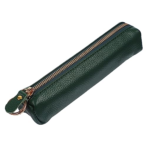 Zerodeko Leder Stifthalter Stifttasche Beutel Tragbares Federmäppchen Vintage Federmäppchen Bleistiftbeutel Federmäppchen Für Männer Bleistift Organizer Fall Jahrgang Student Etui von Zerodeko