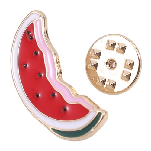 Zerodeko Wassermelonen Brosche aus Kreative Anstecknadel für Damen Langlebig und Farbecht für Pullover Kleider und Cardigans von Zerodeko
