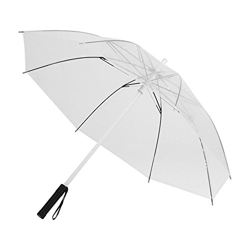 LED Umbrella Flashlight 6 Farbwechselschirm für sicheres Nachtlaufen(transparent) von Zerodis