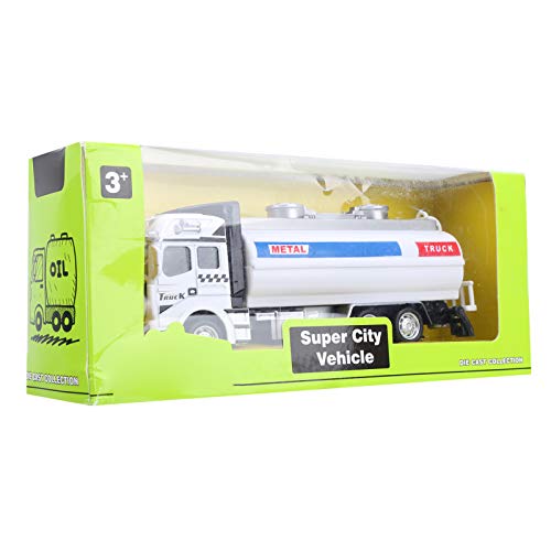 Zerodis Legierungsauto Spielzeug im Maßstab 1:48, Gießwagen LKW Tanker Sprinkler Modell Pull-Back Kinder Fahrzeug Spielzeug Modell Kinder für Kinder über 3 Jahre(Blau) von Zerodis