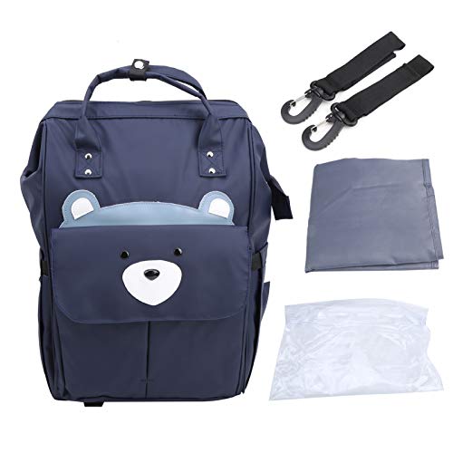 Zerodis Mumie Schulter Wickeltaschen, große Kapazität Mutter Mutter Baby Stillwindeltasche Tragbare Windel Wickeltasche Tote Reiserucksack für Mama Papa(#1) von Zerodis