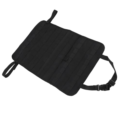 Zerodis Nylon-Rücksitz-Organizer mit Großer Kapazität, Auto-Rücksitz-Organizer für Autos, Büros und Zuhause (Black) von Zerodis