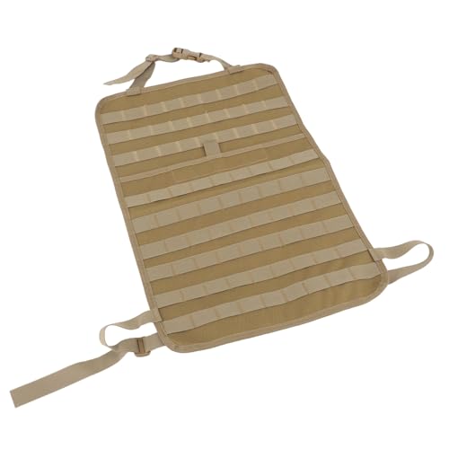 Zerodis Nylon-Rücksitz-Organizer mit Großer Kapazität, Auto-Rücksitz-Organizer für Autos, Büros und Zuhause (Khaki) von Zerodis