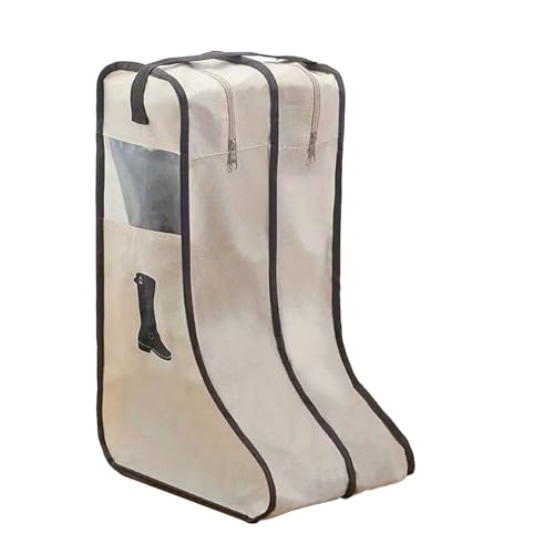 Zerodis Reiseschuhe Beutel, Tragbare Stiefelspeicherbeutel mit Staubdestellten, für Männer und Frauen Reisen und den Täglichen Gebrauch (Beige l) von Zerodis