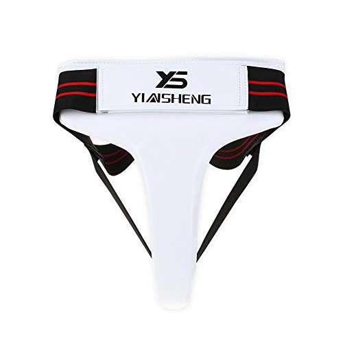 Zer one Frauen Tiefschutz, Frauen Tiefschutz Taekwondo Boxing Karate Jockstrap Sanda Crotch Protector(M) von Zerone