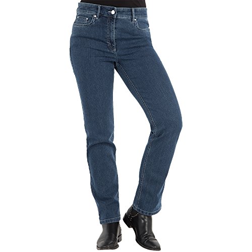 Zerres Cora Damen Jeans 2507 511, Blau 68, 42 von Zerres