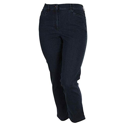 ZERRES Style TINA – Stretchige Jeans,bequeme Oberschenkelweite und gerades Bein Farbe Dark Blue Größe 38 kurz von Zerres