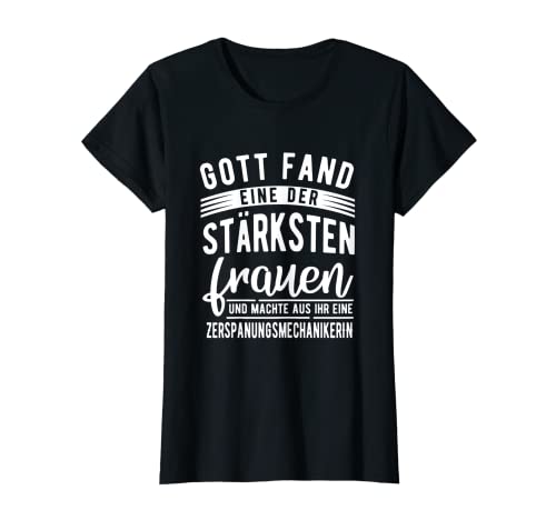 Damen Machte Aus Ihr Eine Zerspannungsmechanikerin T-Shirt Damen Machte Aus Ihr Eine Zerspannungsmechanikerin T-Shirt von Zerspannungsmeachnik Geschnek