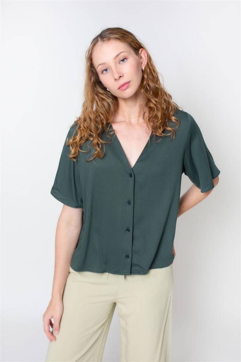 Kurzarm Bluse Modell: Marlu von Zerum
