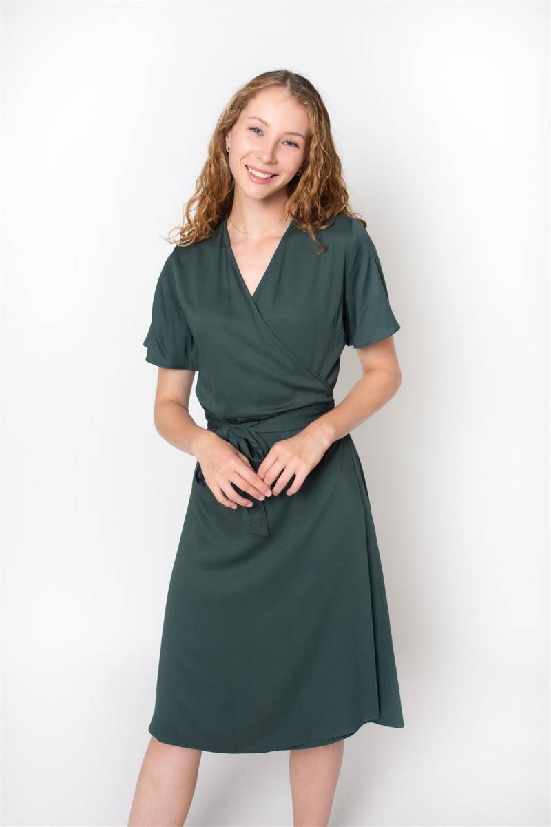 Tencel Wickelkleid Modell: Suki von Zerum