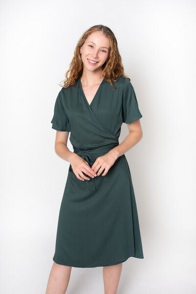 Zerum Tencel Wickelkleid Modell: Suki Tencel Wickelkleid Modell: Suki Tencel Wickelkleid Modell: Suki Tencel Wickelkleid Modell: Suki von Zerum