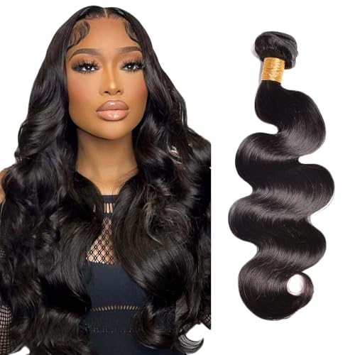 Zeslaerr 1B Natural Black Color Echthaar Perücke Bundles Human Hair Extensions Grade Unprocessed Virgin Double Weft Body Wave Bundles Minimal Shedding For Women 22 Inch Zeslaerr 1B Natural Black Color Echthaar Perücke Bundles Human Hair Extensions Grade Unprocessed Virgin Double Weft Body Wave Bundles Minimal Shedding For Women 22 Inch von Zeslaerr