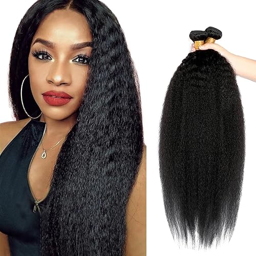 Zeslaerr 1B Natural Black Color Echthaar Perücke Bundles Human Hair Extensions Grade Unprocessed Virgin Double Weft Yaki Straight Bundles Minimal Shedding For Women 12 Inch Zeslaerr 1B Natural Black Color Echthaar Perücke Bundles Human Hair Extensions Grade Unprocessed Virgin Double Weft Yaki Straight Bundles Minimal Shedding For Women 12 Inch von Zeslaerr