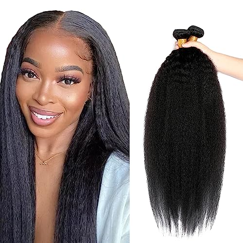 Zeslaerr 1B Natural Black Color Echthaar Perücke Bundles Human Hair Extensions Grade Unprocessed Virgin Double Weft Yaki Straight Bundles Minimal Shedding For Women 16 16 16 Inch Zeslaerr 1B Natural Black Color Echthaar Perücke Bundles Human Hair Extensions Grade Unprocessed Virgin Double Weft Yaki Straight Bundles Minimal Shedding For Women 16 16 16 Inch von Zeslaerr