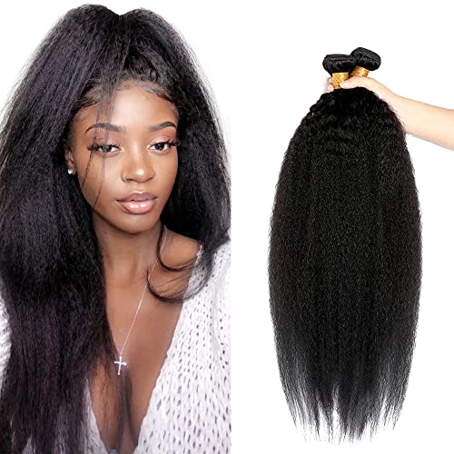 Zeslaerr 1B Natural Black Color Echthaar Perücke Bundles Human Hair Extensions Grade Unprocessed Virgin Double Weft Yaki Straight Bundles Minimal Shedding For Women 24 24 24 Inch Zeslaerr 1B Natural Black Color Echthaar Perücke Bundles Human Hair Extensions Grade Unprocessed Virgin Double Weft Yaki Straight Bundles Minimal Shedding For Women 24 24 24 Inch von Zeslaerr