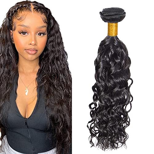 Zeslaerr 1B Natural Black Color Echthaar Perücke Bundles Human Hair Extensions Grade Unprocessed Virgin Menschliches Haar Water Wave Bundles Minimal Shedding For Women 20 Inch Zeslaerr 1B Natural Black Color Echthaar Perücke Bundles Human Hair Extensions Grade Unprocessed Virgin Menschliches Haar Water Wave Bundles Minimal Shedding For Women 20 Inch von Zeslaerr