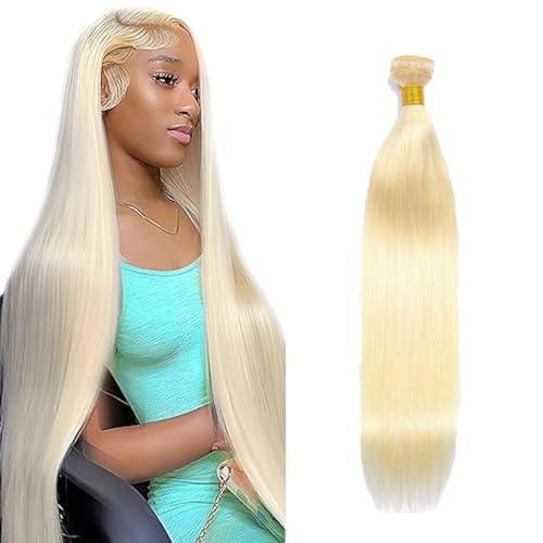 Zeslaerr 30 Inch Echthaar Perücke #613 Blonde Color Bundles Human Hair Extensions Grade Unprocessed Virgin Double Weft Straight Bundles Minimal Shedding For Women Zeslaerr 30 Inch Echthaar Perücke #613 Blonde Color Bundles Human Hair Extensions Grade Unprocessed Virgin Double Weft Straight Bundles Minimal Shedding For Women von Zeslaerr