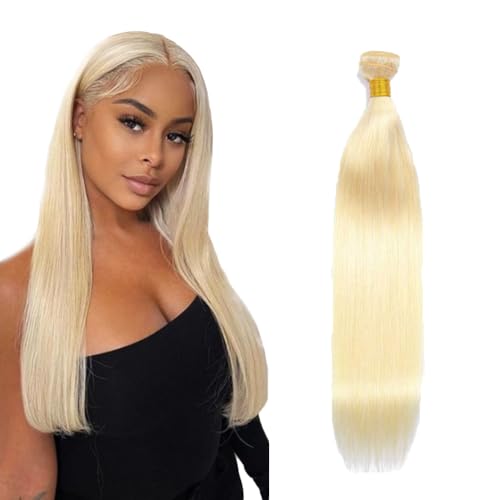 Zeslaerr #613 Blonde Color Echthaar Perücke Bundles Human Hair Extensions Grade Unprocessed Virgin Double Weft Straight Bundles Minimal Shedding For Women 12 Inch Zeslaerr #613 Blonde Color Echthaar Perücke Bundles Human Hair Extensions Grade Unprocessed Virgin Double Weft Straight Bundles Minimal Shedding For Women 12 Inch von Zeslaerr