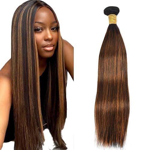 Zeslaerr P4/30 Highlight Brown Color Echthaar Perücke Bundles Human Hair Extensions 8A Grade Unprocessed Brazilian Virgin Menschliches Haar Straight Bundles No Weft Knotless For Women 30 Inch Zeslaerr P4/30 Highlight Brown Color Echthaar Perücke Bundles Human Hair Extensions 8A Grade Unprocessed Brazilian Virgin Menschliches Haar Straight Bundles No Weft Knotless For Women 30 Inch von Zeslaerr