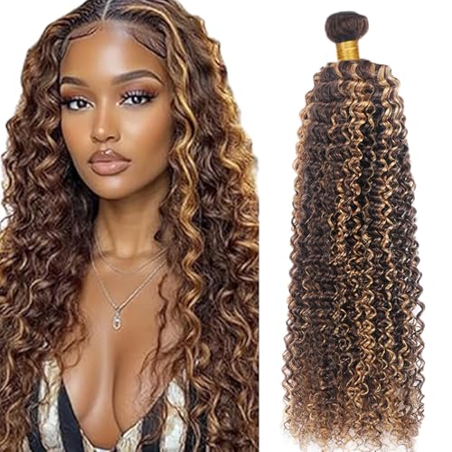 Zeslaerr P427 Highlight Brown Color Echthaar Perücke Bundles Human Hair Extensions Unprocessed Virgin Menschliches Haar Kinky Curly Bundles Minimal Shedding For Women 22 Inch Zeslaerr P427 Highlight Brown Color Echthaar Perücke Bundles Human Hair Extensions Unprocessed Virgin Menschliches Haar Kinky Curly Bundles Minimal Shedding For Women 22 Inch von Zeslaerr
