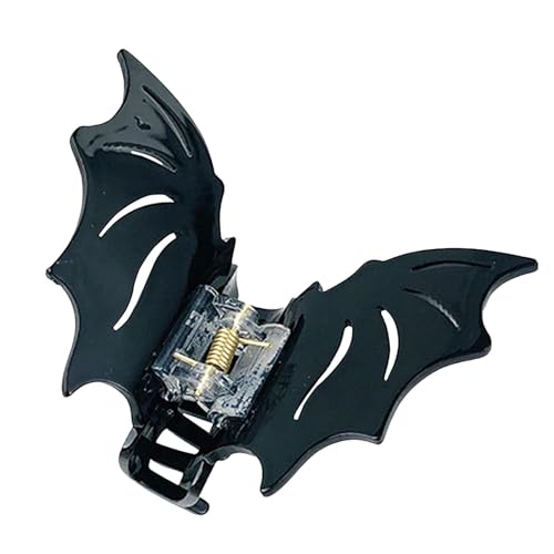 Hohles Gothic Horror Haarschmuck - Fledermausbereich Haarspangen | Halloween Styling Prop für Kostüm Party Geschenk Look Cosplay Headwear Mädchen Frauen Tinfit Dekoration T-Shirt N von Zestivra