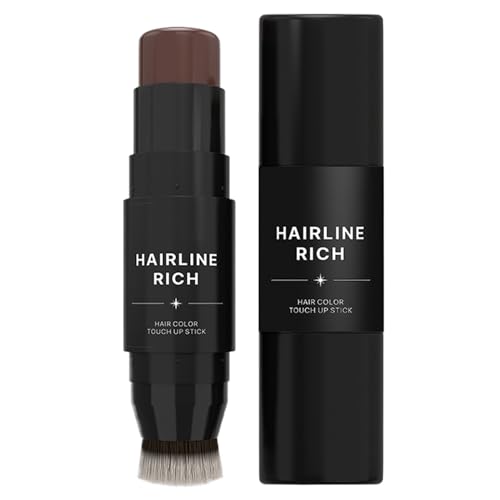 Temporärer Haarfarbstick, Wurzelabdeckung, doppelseitiges Design, schnelles Ausbessern für das Haar, langanhaltende Korrekturlösung für erwachsene Frauen von Zestivra