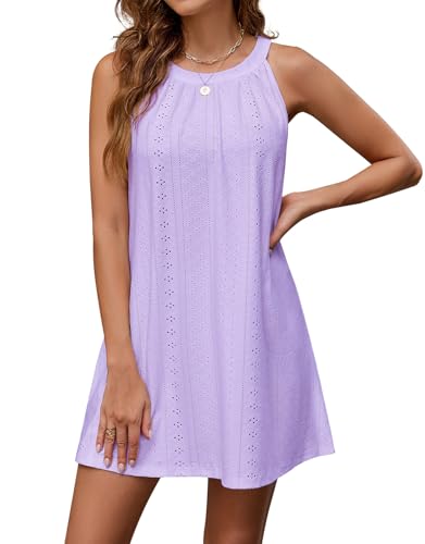 Zetieny Damen Strandkleid Sommerkleid Strandtunika Bikini Cover Up Strandponcho Kleider Bademode Badeanzug von Zetieny